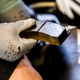 Endurance racing brake pads aren’t thin.